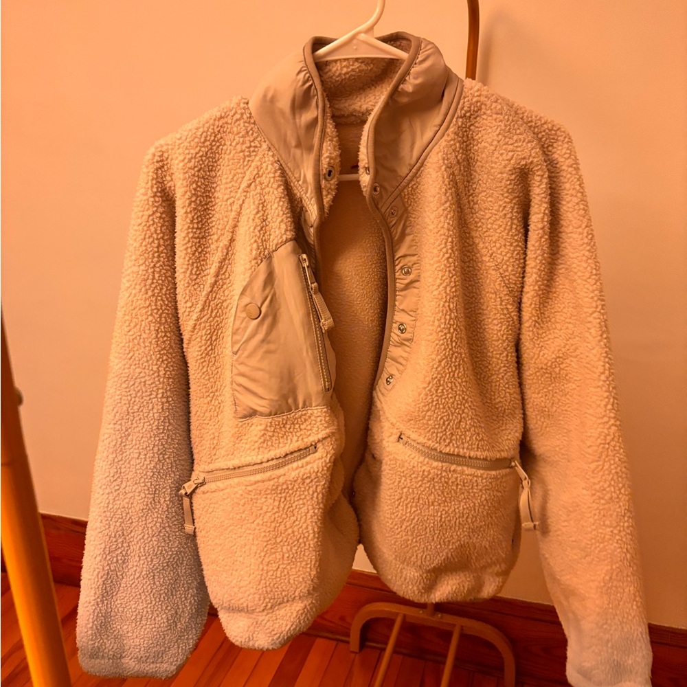 Free People Hit The Slopes Canvas Jacket